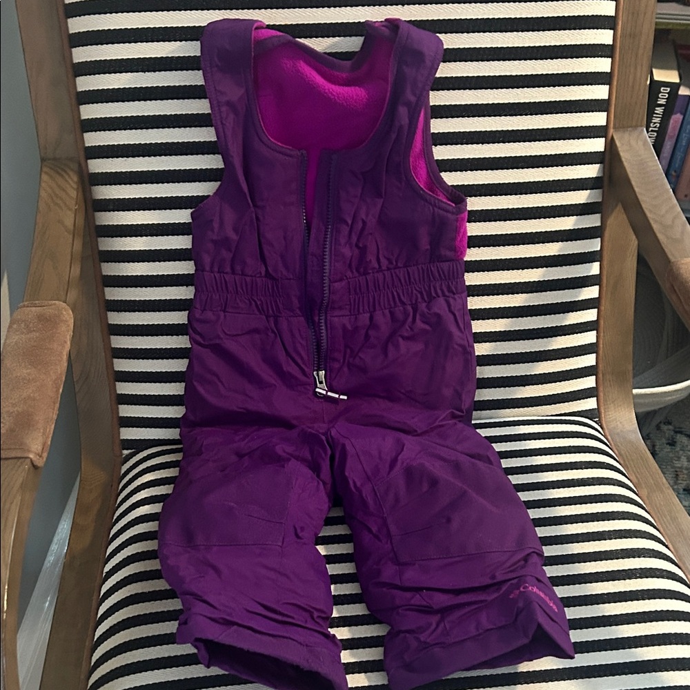 Columbia Kids' Vibrant Purple Overalls